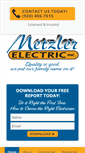 Mobile Screenshot of metzlerelectric.com
